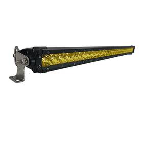 30y-s5os Black Oak Led 30 Inch Yellow Lens Single Row Light Bar Combo Optics Housing Pr