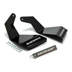72119 Black Path Fits Ford F150 Raptor Carbon Steel Led Bar 50 Inch - 52 Mount Brackets