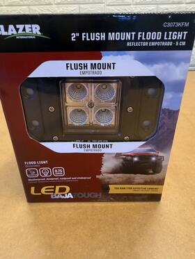 Blazer International 028845307306 2in Cube Flush Mount Flood Light