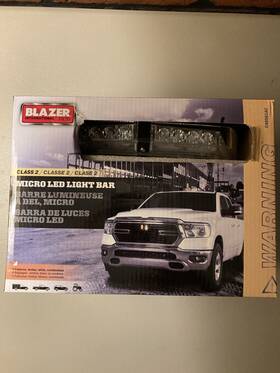 Blazer International 028845485608 Led Mini Light Bar Clear Safety Construction New