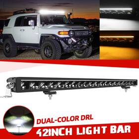 Jg58zh22 Braveway 42 Inch Spot Flood Combo Led Light Bar Offroad For Jeep Ford 4wd Suv Atv 40 Drl
