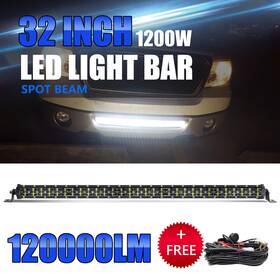 Led-9631t Braveway 32 Inch 840w Spot Flood Led Work Light Bar For Suv Atv Bumper Pickup Wire