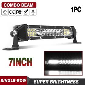 Spn9620z71 Braveway 7 Inch Led Work Light Bar Flood Offroad Atv Fog Truck Lamp 4wd 12v 6 8ftft 10ftft