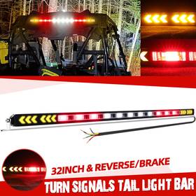 Utv-96wd-01-32 Braveway 32 Inch Rear Chase Led Light Bar With Running Brake Reverse For Atv Utv Polaris Rzr Xp