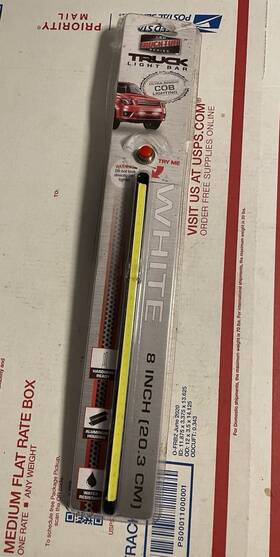 23830 Bright 077341146766 Truck Tuff Led Light Bar White 8 Inch Ultra Cob Lighting