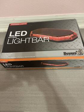 8891063 Buyers Products #8891063 - 15 Inch 56 Red Leds Mini Light Bar