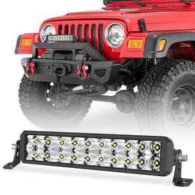 Buymoremoreshop Buy-pr-bdrt-12pro 12inch Pro Led Work Light Bar Spot Flood Combo 6500k Offroad Driving Fog 4wd Atv