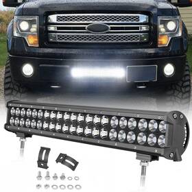 Buy03126 Buymoremoreshop 20inch 126w Led Work Light Bar Spot Flood Combo Driving Offroad 4wd Truck Atv