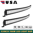 By000464 Yitamotor Curved Led Work Light Bar Combo Truck Offroad For