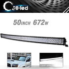 C10b2880046 Led Light Bar Curved Combo Spot Flood Offroad 659514656366