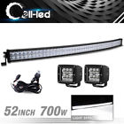 C10b300098 Curved Led Light Bar Spot Flood Combo Pods 659514667133