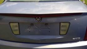 176.gm6m07 Cadillac High Mounted Stop Light 3rd Brake Assembly Fits 05-07 Sts Oem