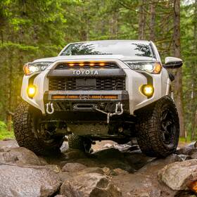 Cr3761 Cali Raised Led 14-24 4runner Stealth Bumper - No Bull Bar