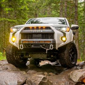 Cr3779 Cali Raised Led For 14-24 Toyota 4runner Stealth Bumper - No Bull Bar 32in