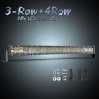 Caseicnas230lh Unbranded Quad Row Led Light Bar Osram Spot 612292096618