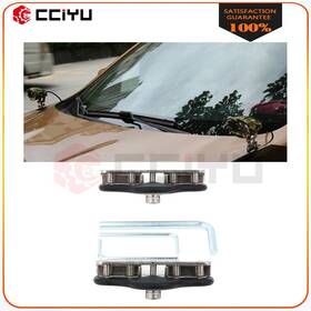 Z16079701g Cciyu Fit For Jeep Hood Mount Mounting Brackets Led Work Light Bar Clamp Holder