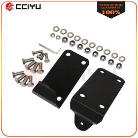 Z16243701g Cciyu 2x 30 Or 40 Inch Curved Led Light Bar Mounting Brackets Fit For 10-18 Dodge Ram