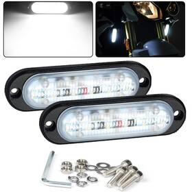 Chelhead 738629006478 Surface Mount Led Lights Aluminium Base Backup 6500k Fog Light