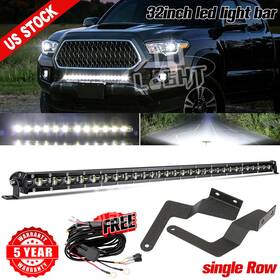 12269610zbs252 Colight Strobe 32 Inch Led Light Bar With Lower Bumper Brackets Wiring For 16-23 Toyota Tacoma