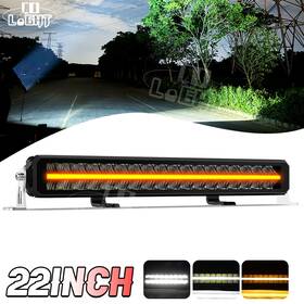 33-zh Colight 12v-24v Night Blazer 22 Inch Dual Row Led Light Bar With Drl Park Function 20