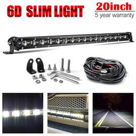 35-932 Colight 360w 20 Inch Led Light Bar Spot Flood Lower Bumper Wiring For 04-18 Nissan Frontier