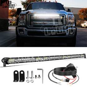 35-962 Colight 780w 30 Inch Led Light Bar Combo With Behind Grille Mount Wiring For 11-16 F250 F350