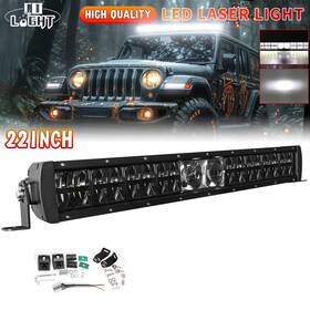 4x4unie-lb-u2401316-ka02 Colight 22 Inch 54.6cm Laser 2-row Led Light Bar Driving Offroad Work Lamp Suv Lux 1486m