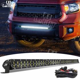 7010200701 Colight Fit 2005-2015 Toyota Tacoma Hidden Bumper Grille 32 Inch 180w Led Light Bar Kit