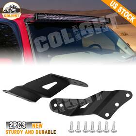Colight 767912577142 Nilight 2pcs Brackets For 50 Inch Curved Led Light Bar Fit 99-06 Chevy Silverado