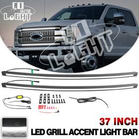 Colight 768904917403 Grill Accent Drl Led Lights Bar Kit For Ford F250 F350 Sd 2020-2022 Platinum Xlt