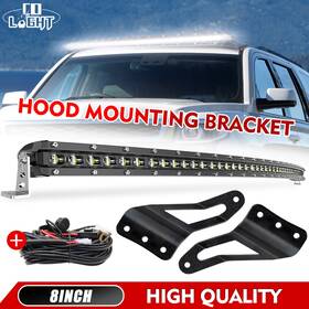 71015c-a Colight 91060b Curved 50 Inch 960w Led Light Bar Mount Brackets For Chevy Silverado And Gmc 2007-14