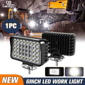 944-fs-158 Colight New Powerful 6x4 Inch Led Work Lights For Truck Spot Flood 12v 24v Tractor Light 6