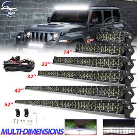 9610a Colight Slim 8 Inch 14 22 32 42ftft52ftftled Work Light Bar Spot Flood Fog Driving Suv Offroad