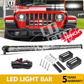 9610b-168 Colight 30inch Led Light Bar Single Row Spot Flood Hidden Behind Grille Mounting Bracket