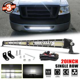 9610b-w Colight 20ftft Led Light Bar Wire For 06-2008 Ford F150 Pickup Lower Hidden Bumper Grille