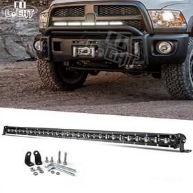 9610byz301520 Colight For 14 Gmc Sierra Hidden Grille Bumper 32 Inch Slim Led Work Light Bar Combo Driving