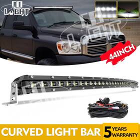 9610g-168 Colight Fit Dodge Ram 1500 Express Sport Slim 42 Inch /44 Curved Led Light Bar Wire Kit