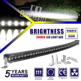 9610g-65 Colight Slim 38 Inch Curved Led Light Bar Spot Flood Combo Offroad Driving Fog Lamp 40