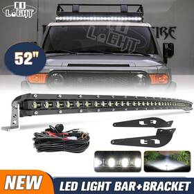 Ft-001 Colight 9610g For 1993-2011 Ford Ranger 50 Inch Curved Upper Windshied Led Light Bar Mount Kit