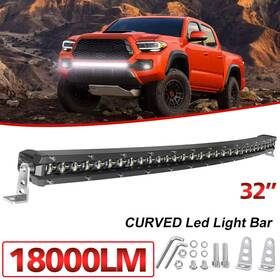 9610g-tj-c-32 Colight Fit For Toyota Tacoma 2005-2023 32 Inch 30ftft 180w Led Light Bar Hidden Bumper Wiring