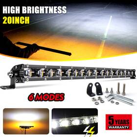 9610z201c713 Colight Fit 07-13 Chevy Silverado 1500/2500/3500 Hidden Bumper 20ftft Strobe Led Light Bar