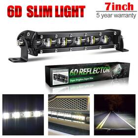 9610z80 Colight 8inch Slim Led Light Bar Spot Flood Combo 4wd Car Atv Rzr 900 Xp1000 Pk 7ftft