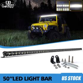 9610zhnds763778 Colight Roof Slim 50ftftinch Led Light Bar Spot Flood Combo Offroad Truck Suv Atv Pickup