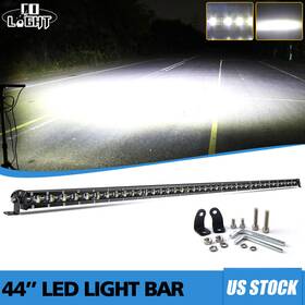 9610zhrf476687990 Colight 6d 44 Inch Led Work Light Bar Spot Flood Combo Driving Fog Lamp Boat Atv Utv