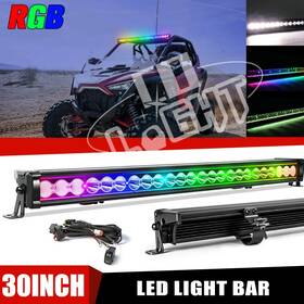 9615rgb-168 Colight Roof 30 Inch Led Light Bar Rgb Color Changing Chasing Strobe App/rf Remote Control