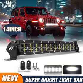 9620a-z-158 Colight Dual Row 14 Inch Slim Led Light Bar Flood Spot Beam For Truck Fog Offroad Work Lamps