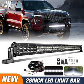 9620h-158 Colight 28 Inch Led Light Bar Spot Flood Offroad Work Driving Lamp 12v 24v Pickup Boat
