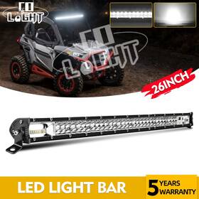 9620z-168 Colight Dual Row 26inch Led Light Bar Flood Spot Combo Offroad Driving 4wd Suv Truck 28 Inch