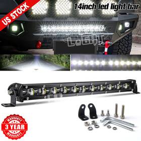 9620z14168 Colight 14 Inch Led Work Light Bar Spot Pod Flood Combo Driving Off-road Suv Atv 80w