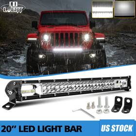 9620znf7857787 Colight 20 Inch 1000w Led Light Bar Dual Row Spot Flood Combo For Ford Truck Suv Atv Utv